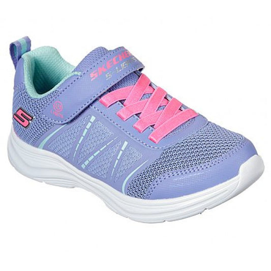 Skechers S Kids Lights Glimmer Kicks Shimmer Brights Purple Girls Trainers 302302