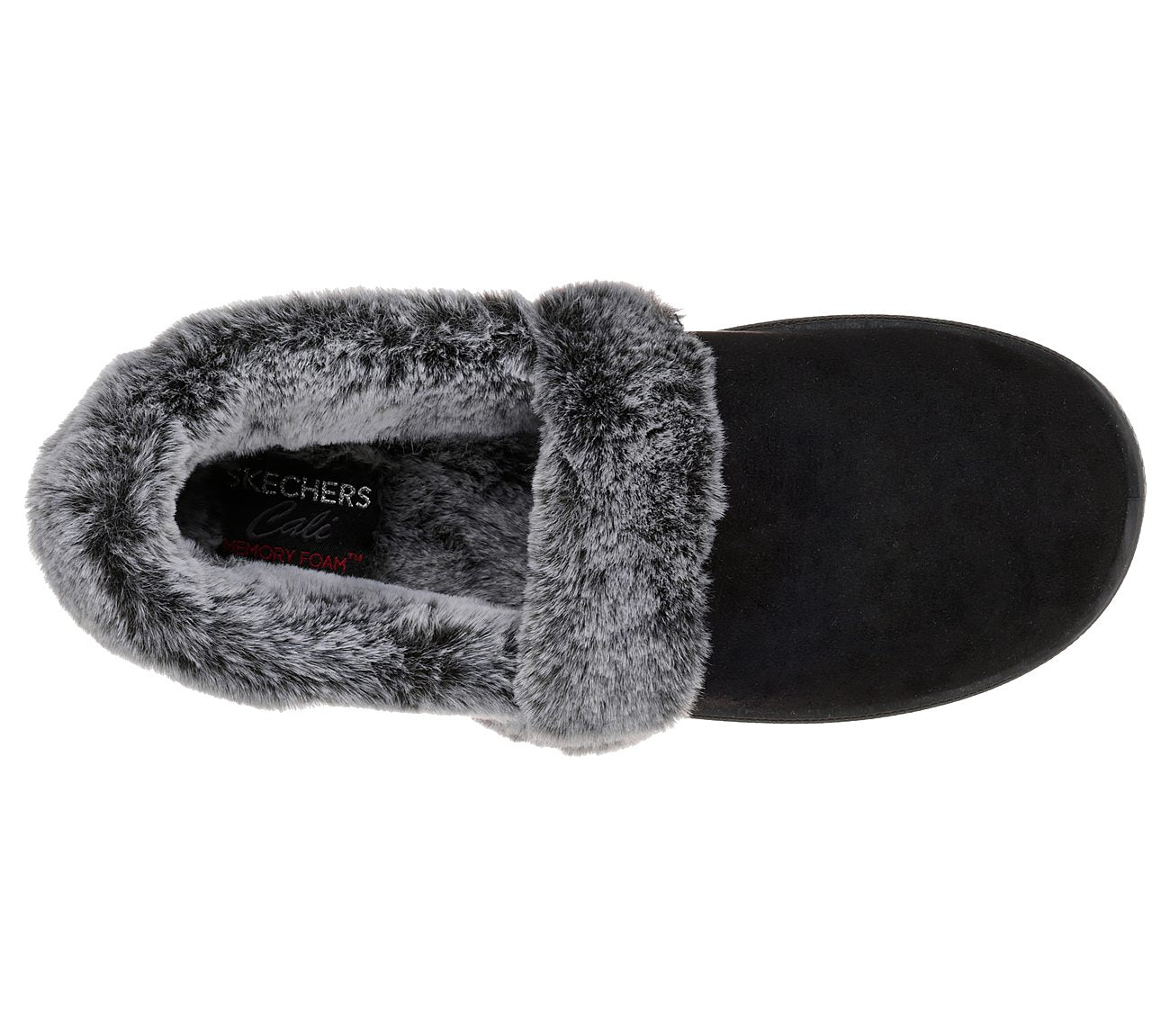 Skechers Ladies Cali Cozy Campfire Team Toasty Black Slippers 32777