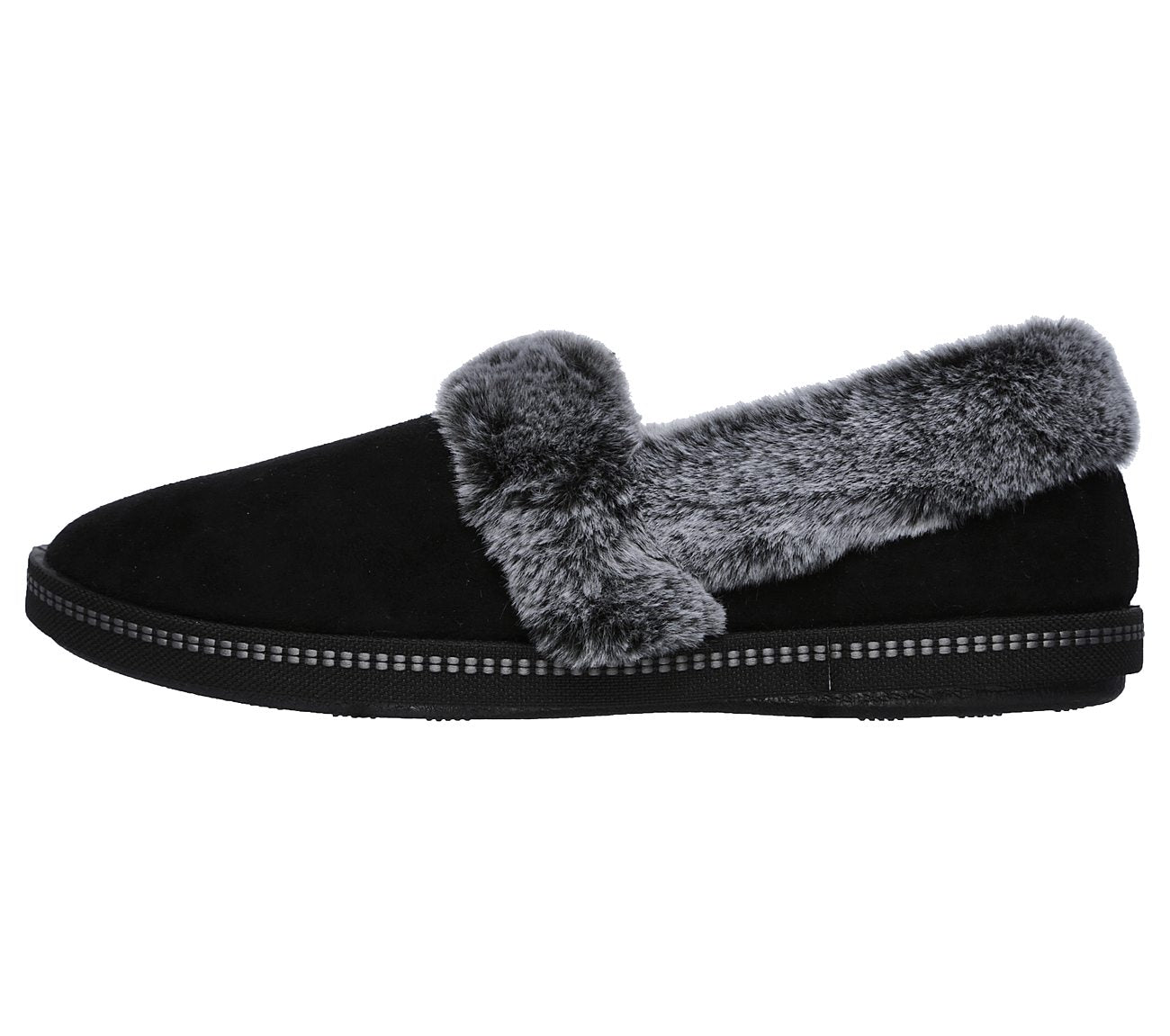 Skechers Ladies Cali Cozy Campfire Team Toasty Black Slippers 32777
