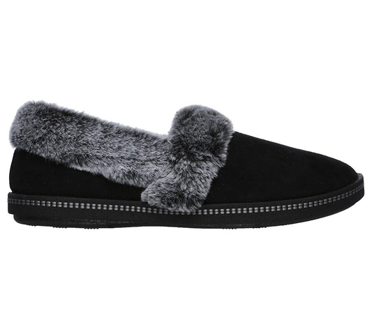 Skechers Ladies Cali Cozy Campfire Team Toasty Black Slippers 32777