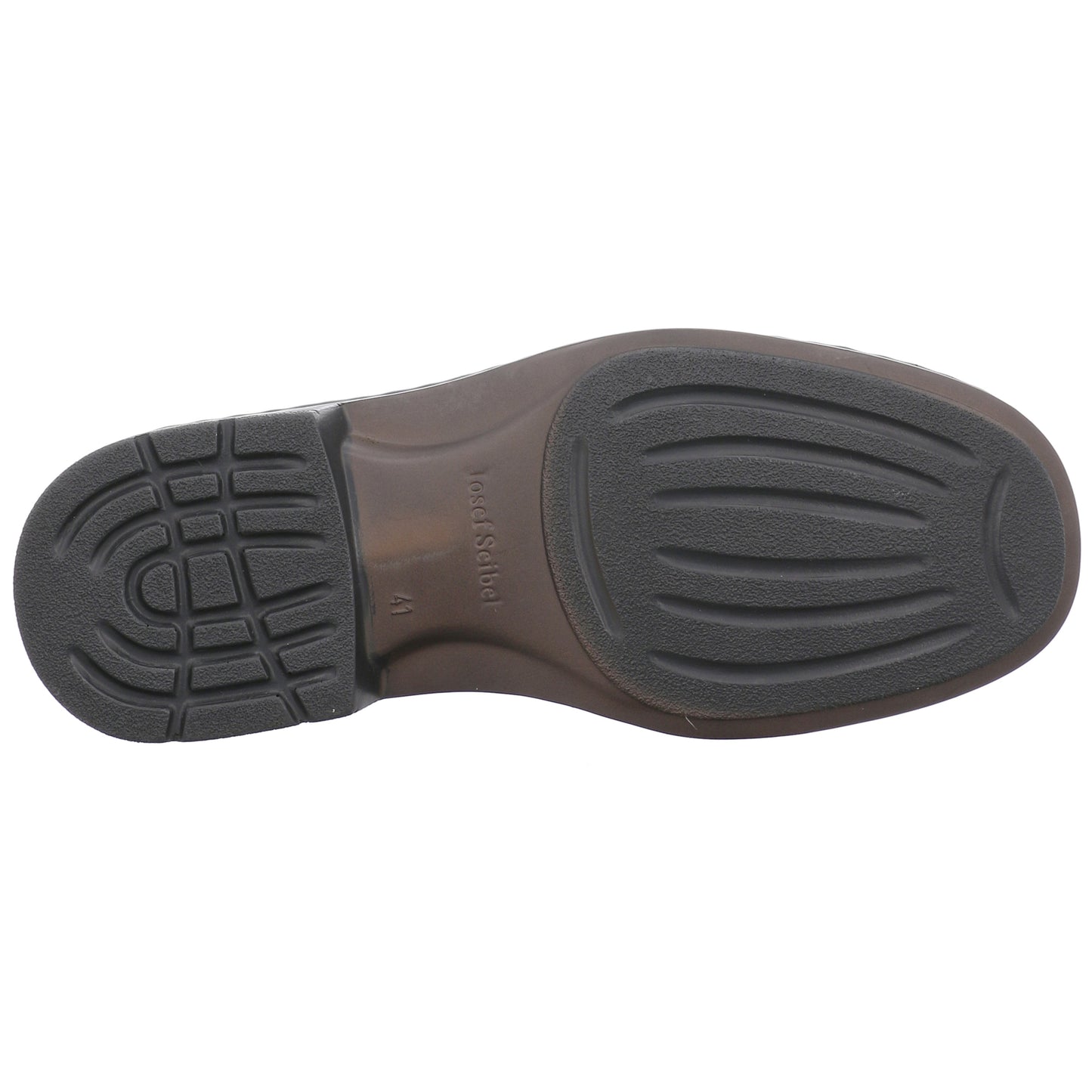 Josef Seibel Mens Burgess Black Wide Fit Shoes 38010 23 600