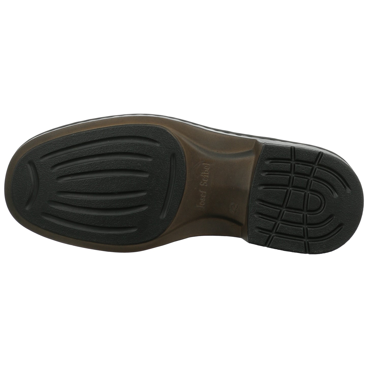 Josef Seibel Mens 38200 14 370 Talcott Brown Leather Shoes