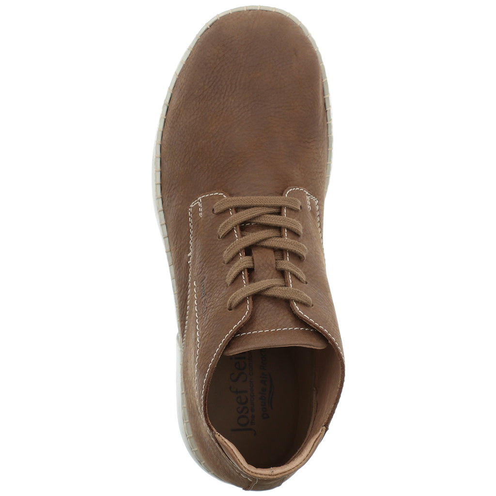 Josef Seibel Mens Louis 03 Brown Leather Ankle Boots 38403 798 350