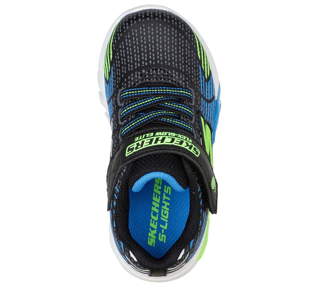 Skechers Boys 400135N Flex Glow Elite BBLM