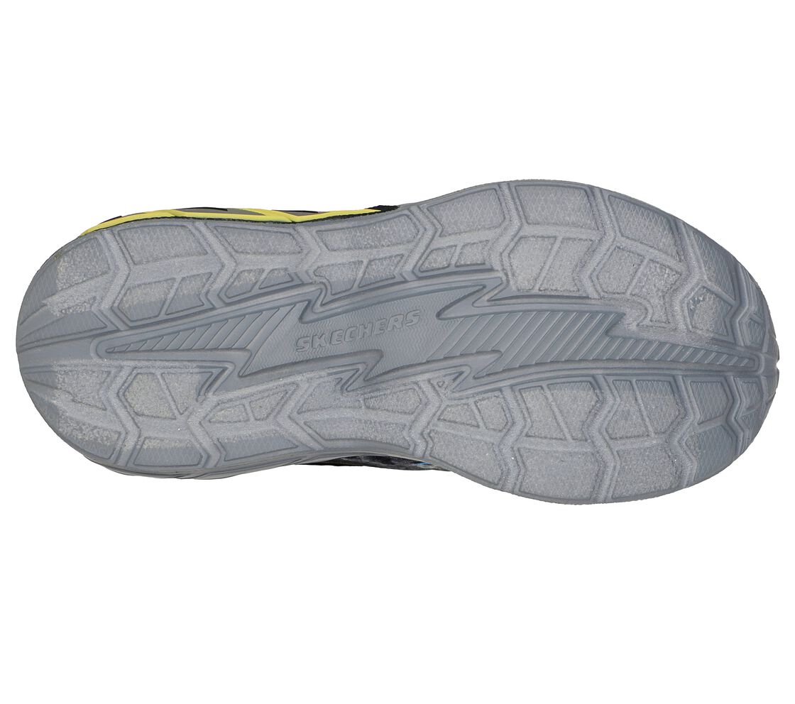 Skechers Kids 400150L Light Storm Purple Black/Blue Trainers