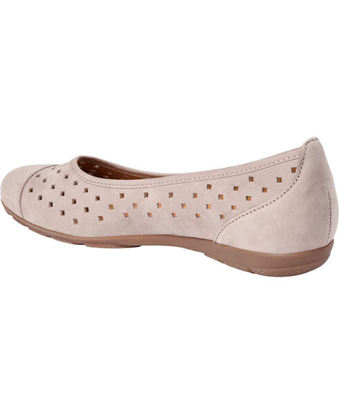 Gabor 24.169.12 Pump Ruffle Womens Punched Detail Casual Shoes