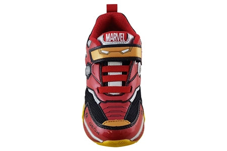Geox J Bayonyc J35FEC Boys Marvel Black/Red Trainer
