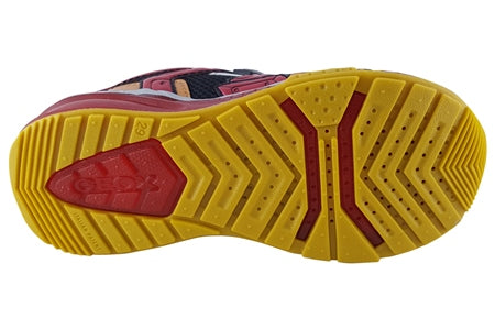 Geox J Bayonyc J35FEC Boys Marvel Black/Red Trainer