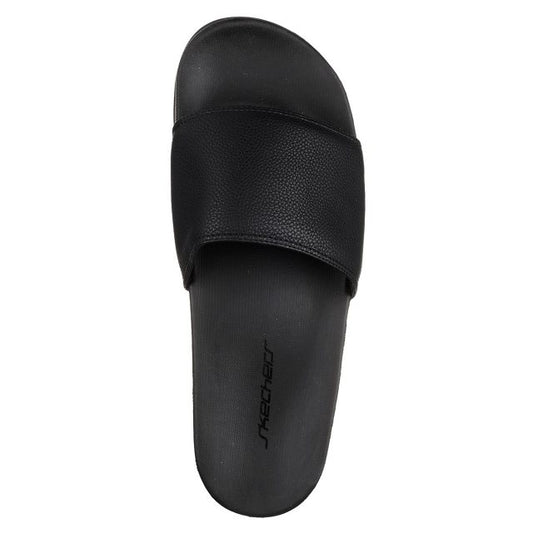 Skechers Mens Gambix Black Slider Sandals 51808