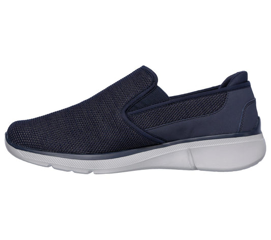 Skechers Mens Equalizer 3.0 Sumnin Navy Blue Slip On Trainers 52937