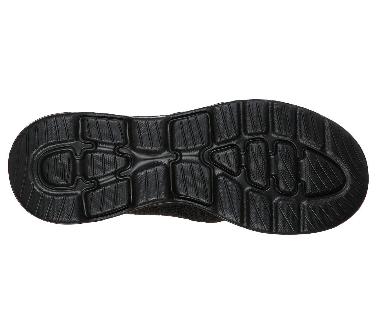 Skechers Mens GOwalk 5 Apprize Black Slip On Trainers 55510