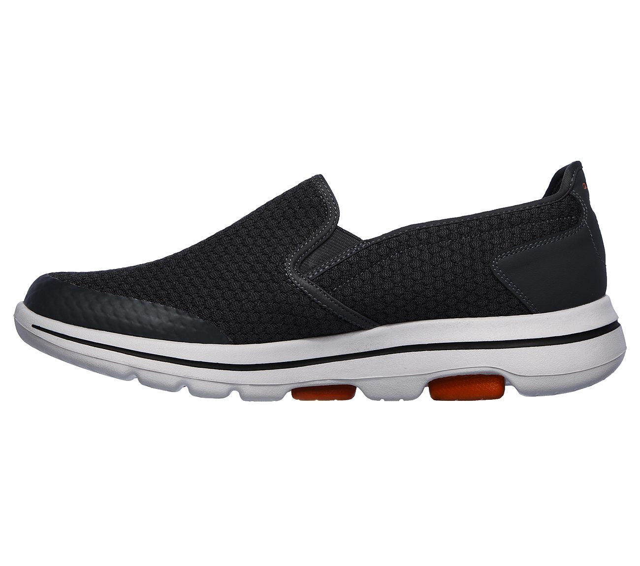 Skechers Mens GOwalk 5 Apprize Grey Slip On Trainer Shoes 55510