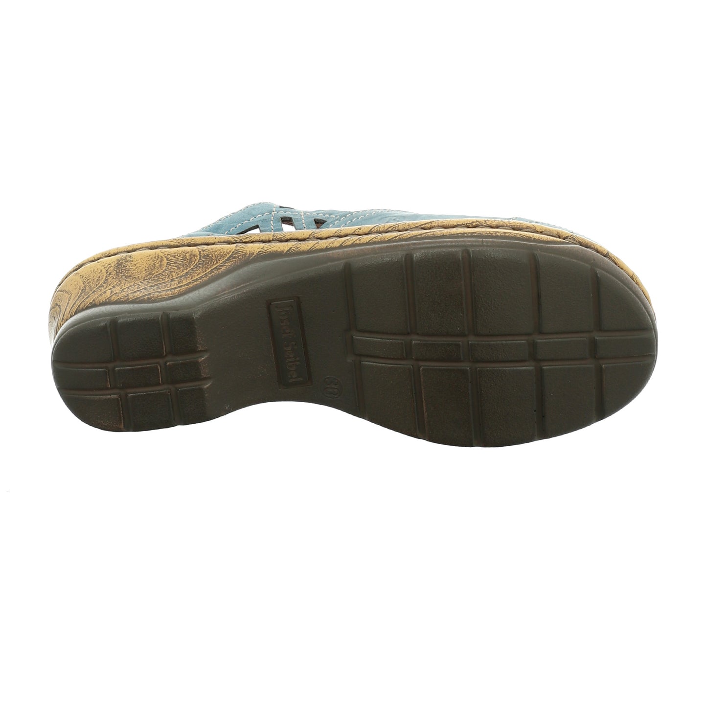 Josef Seibel Ladies Catalonia 41 Ladies Blue Clog Shoes 56541 95 515