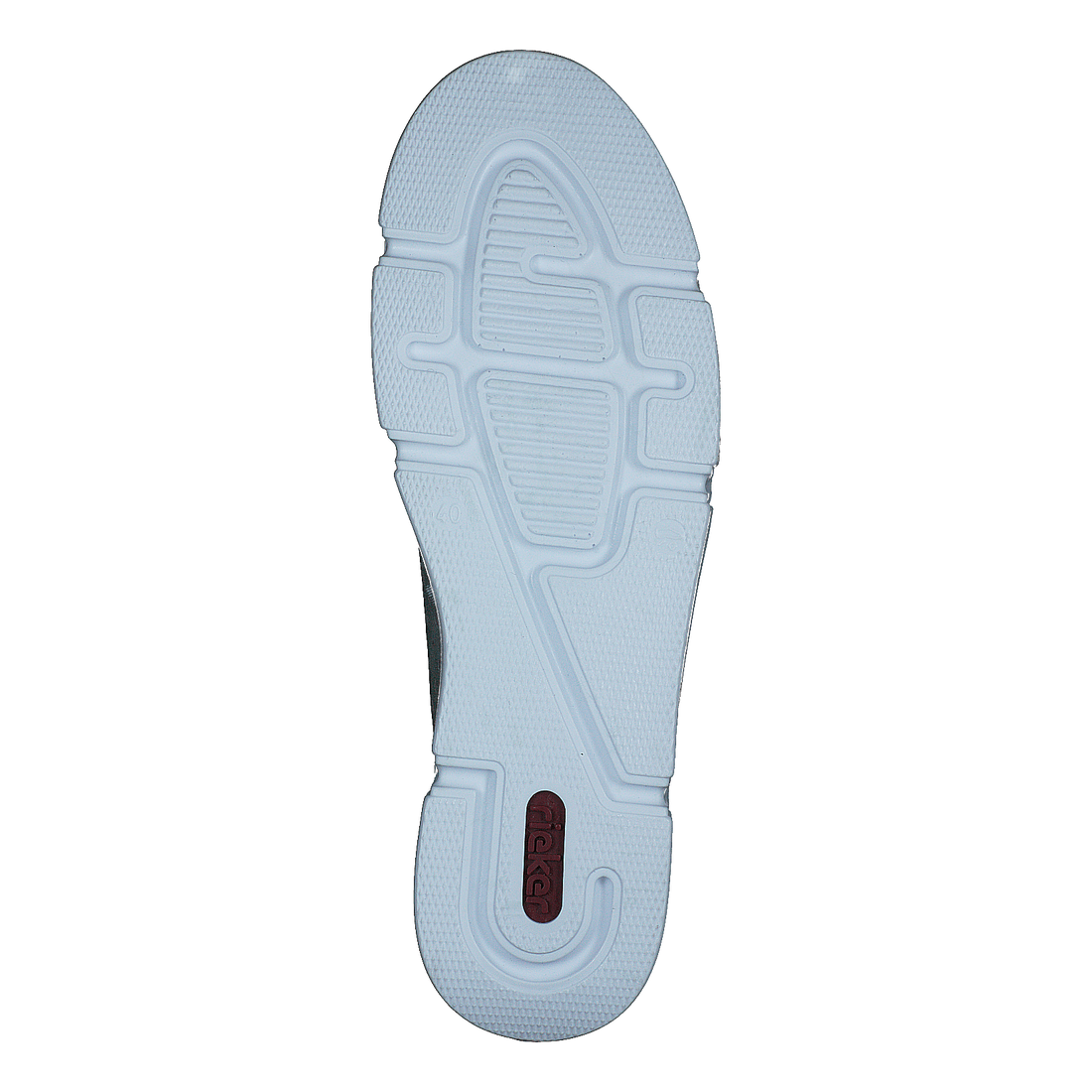 Rieker N5953-52 Ladies Green Trainer