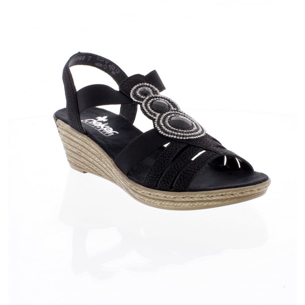 Rieker Ladies 62459-00 Black