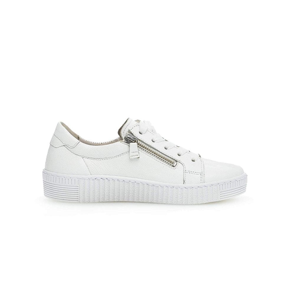 Gabor 63.334.21 Ladies Wisdom White Ice Sneakers