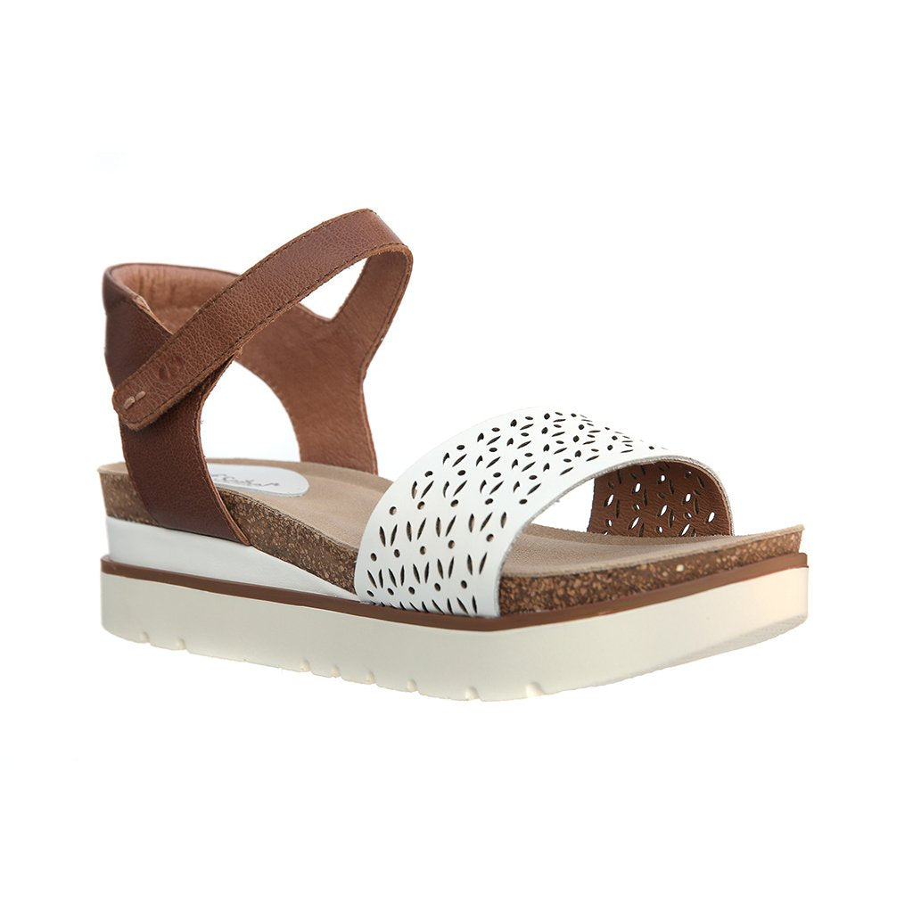 Josef Seibel Ladies Clea 09 White Fashion Sandals 72809-42-001
