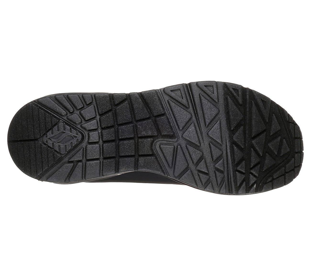 Skechers 73690 Street Uno Stand on Air Black Trainers