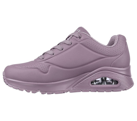 Skechers 73690 Uno Stand on Air Dark Mauve Trainers