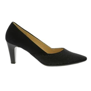 Gabor Refreshing Black Court Heels 75.150.17