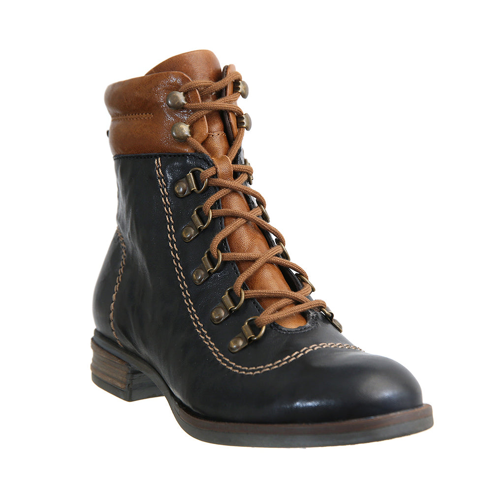 Josef Seibel Ladies Sanja 09 Blue Military Style Boots 76509 Mi160 531