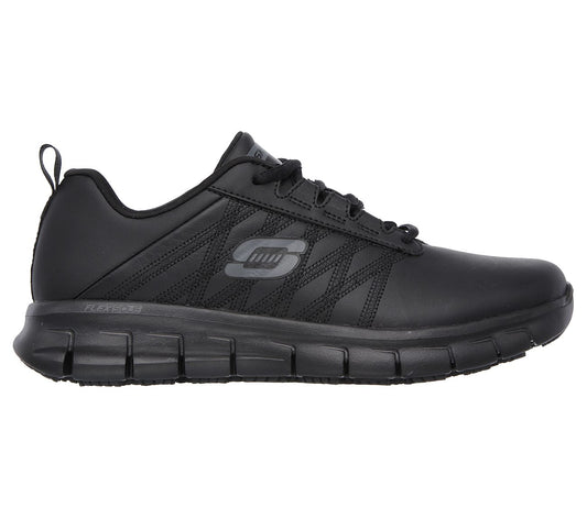 Skechers Ladies Sure Track Erath Black Trainers 76576EC