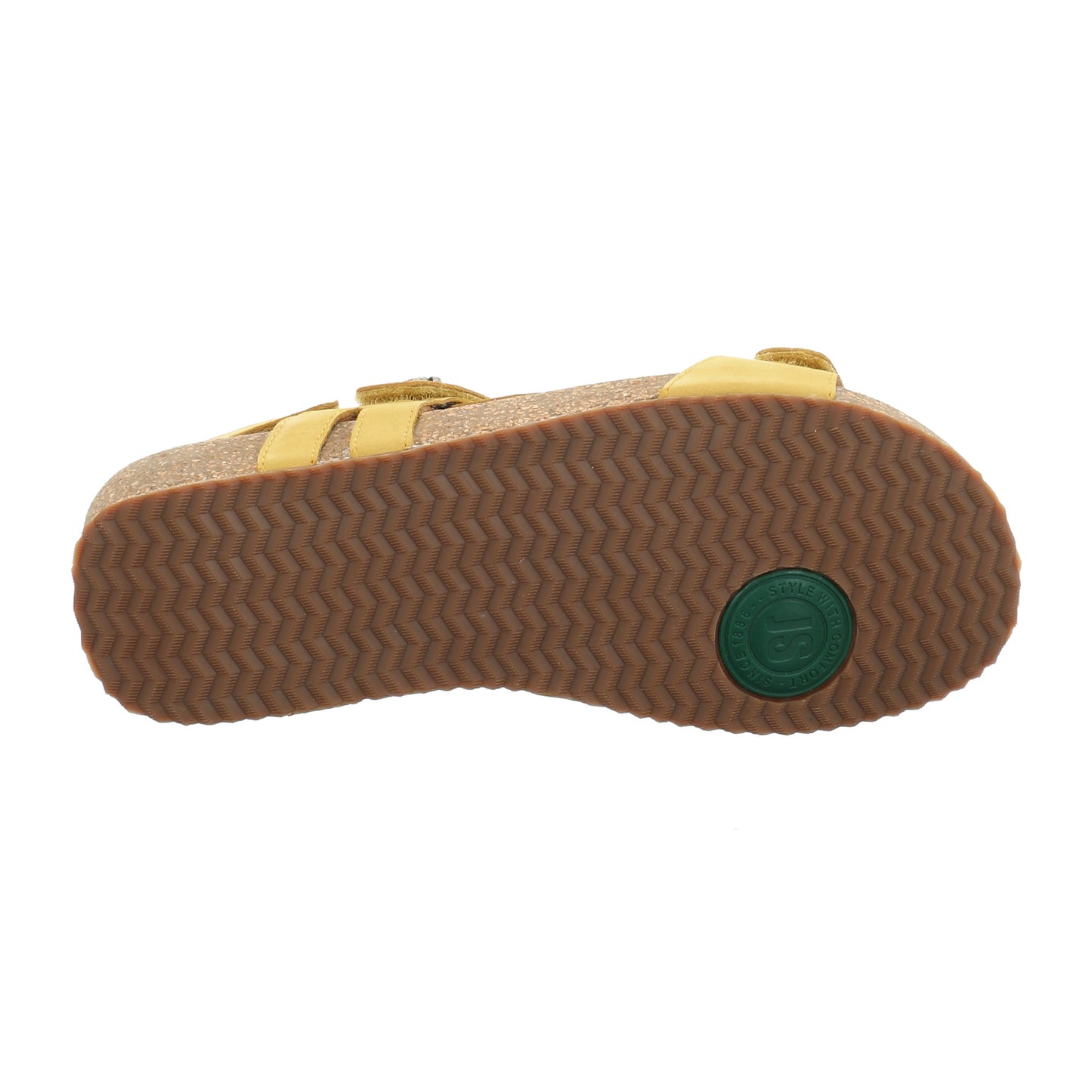 Josef Seibel Ladies Tonga 53 Yellow Mule Sandals 78553 724 850