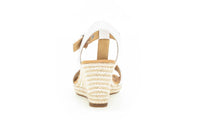 Gabor 82.824.50 Ladies Wedge Sandal Weiss (Jute)