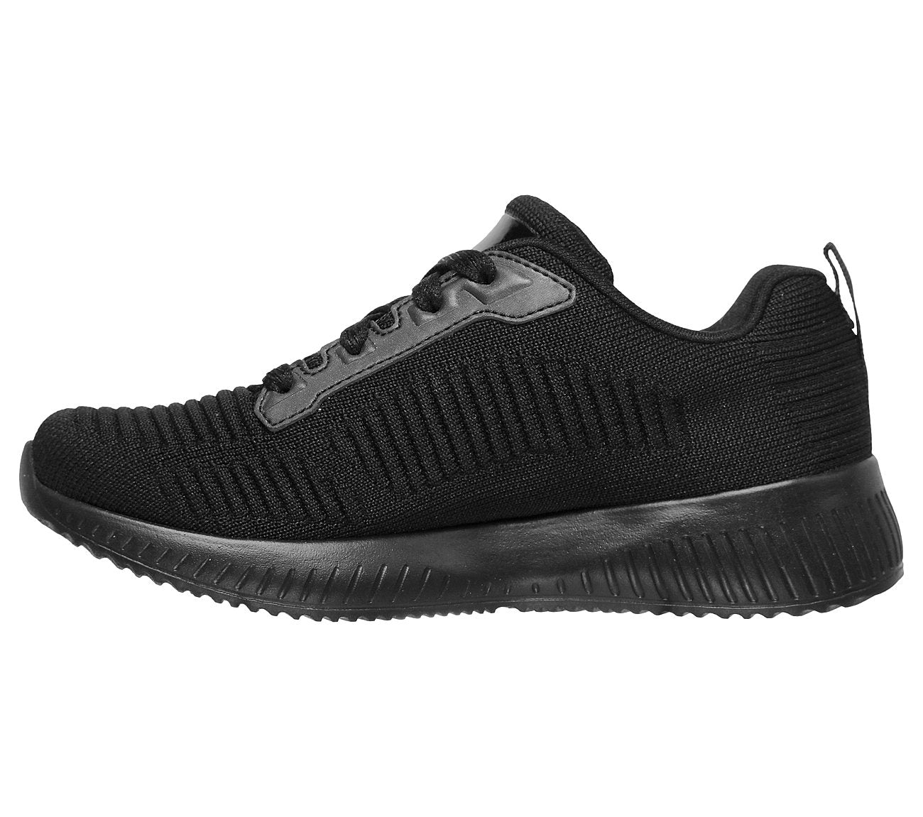 Skechers Kids LIL BOBS Sport Squad Glam League Black Trainers 85687