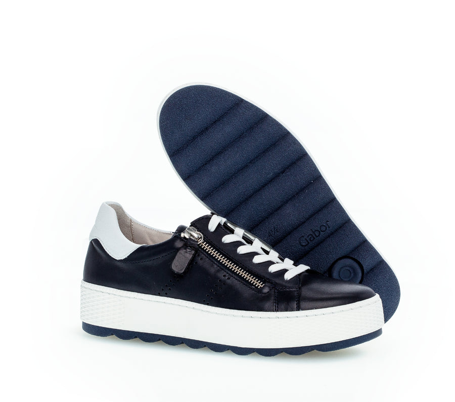 Gabor 86.058.66 Quench Midnight Blue Trainer