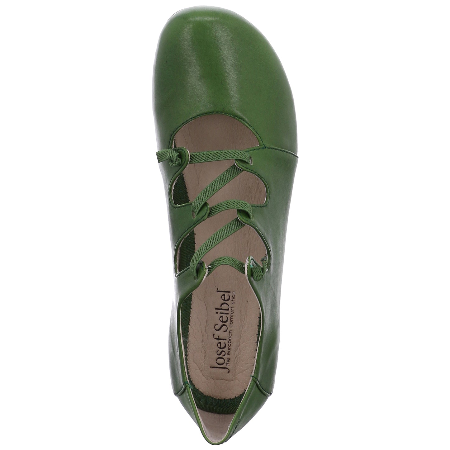 Josef Seibel Ladies Fiona 4 Green Ballet Flat Shoes 87204 971 244