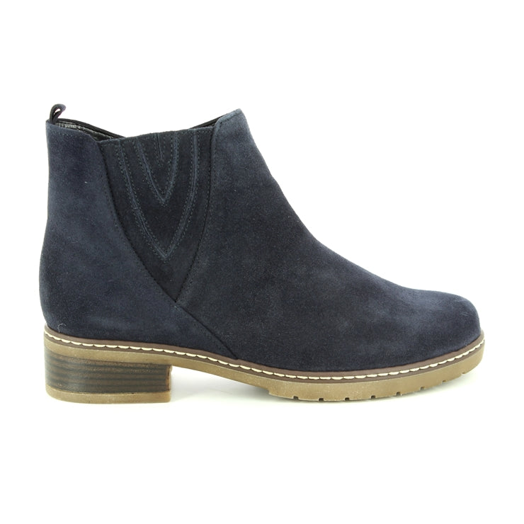 Gabor Ladies Night Blue Chelsesa Boot 92.726.36