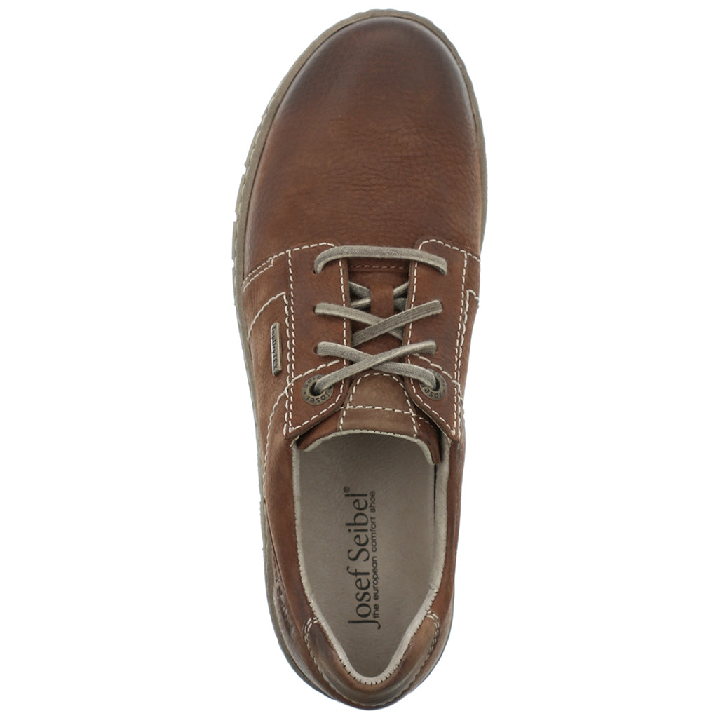 Josef Seibel Ladies Steffi 59 Brown Trainer Shoes 93159 MI869 371