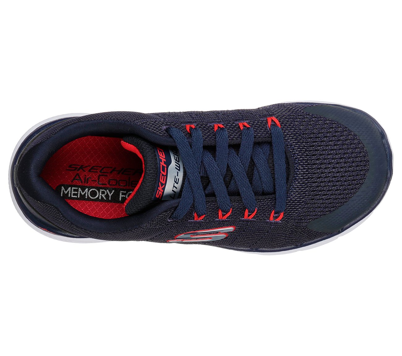 Skechers Kids Flex Advantage 3.0 Stalwart Grey Boys Trainers 98140L