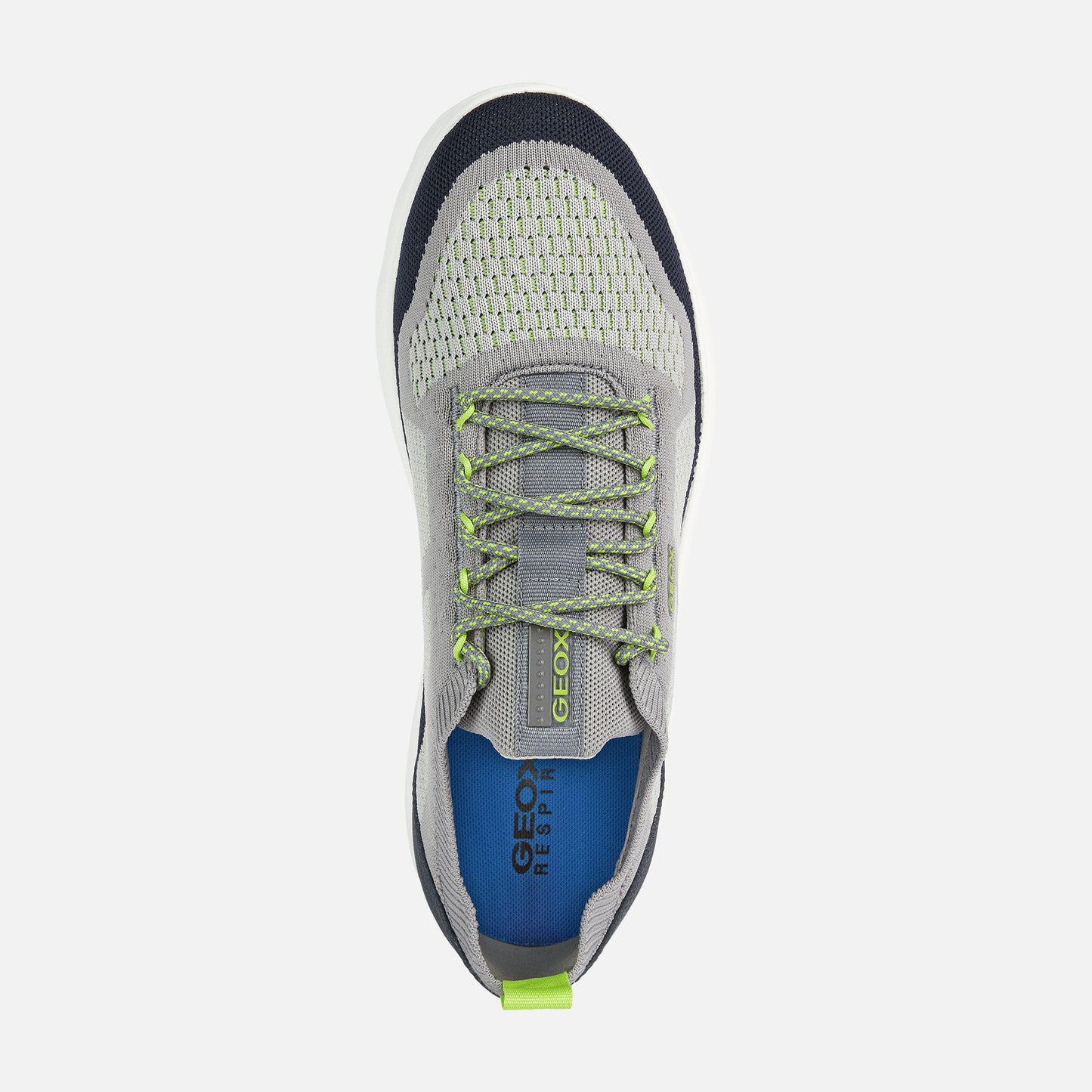 Geox Mens U15BYA U Spherica - LT Grey/Navy