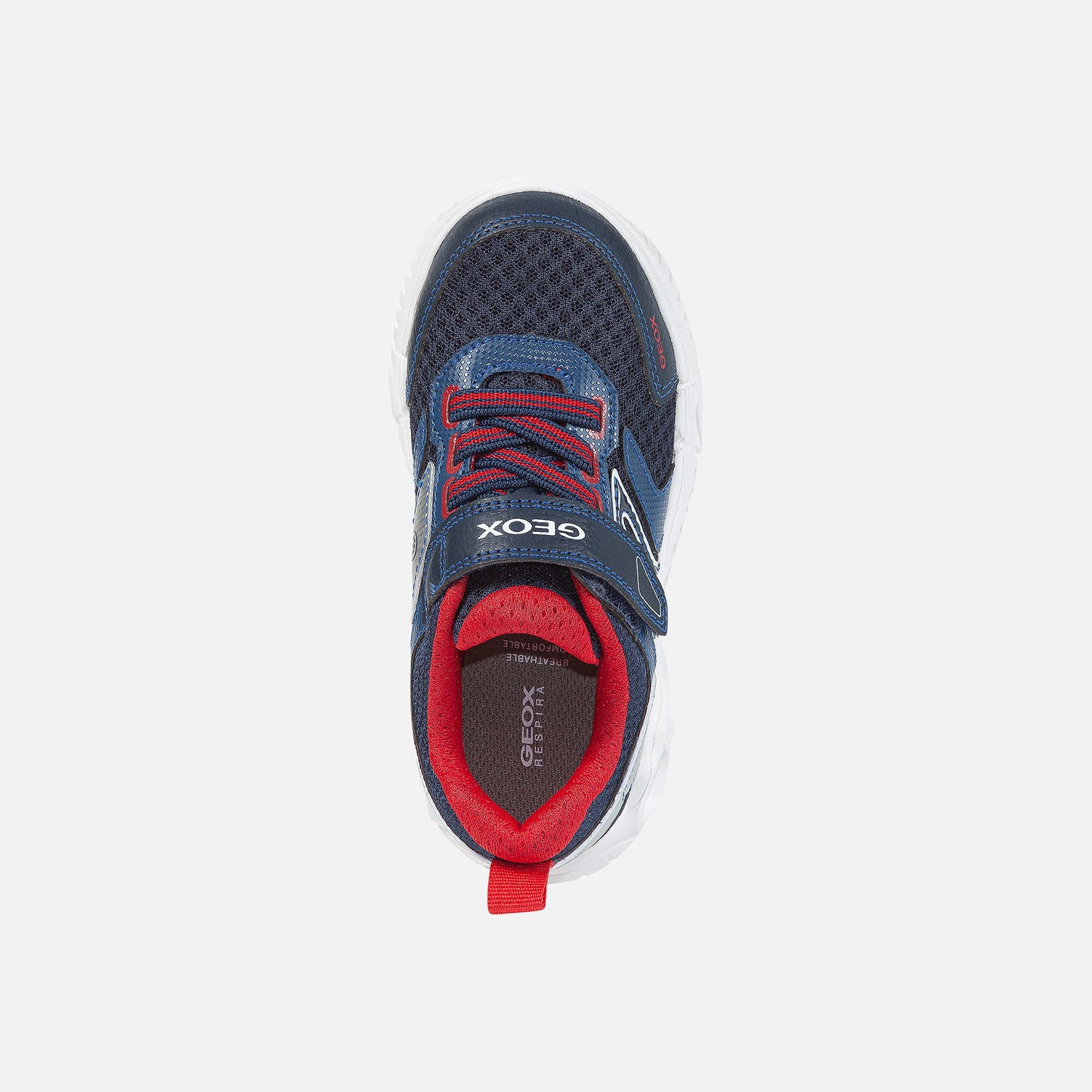 Geox Boys J Wroom J25GAB Navy/Red
