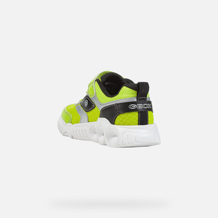 Geox Boys J Wroom J25JAB Lime/Black