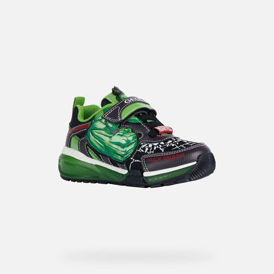 Geox J Bayonyc J35FEB Boys Marvel Black/Green