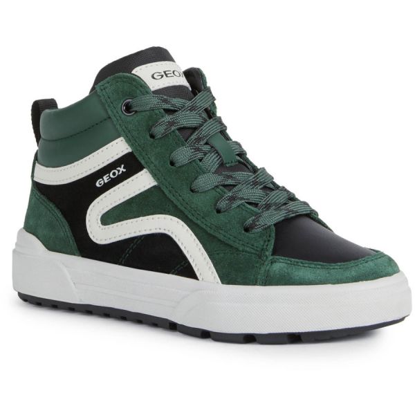 Geox J Weemble J26HAB Trainer Green/Black