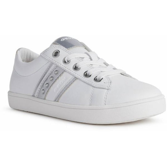 Geox Girls J16EUF J Kathe White/Silver