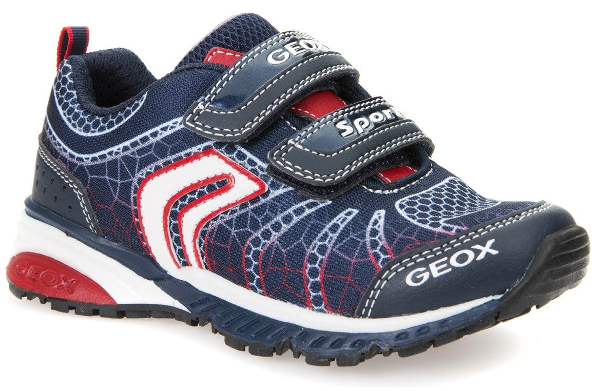 Geox J6211B Navy/Red