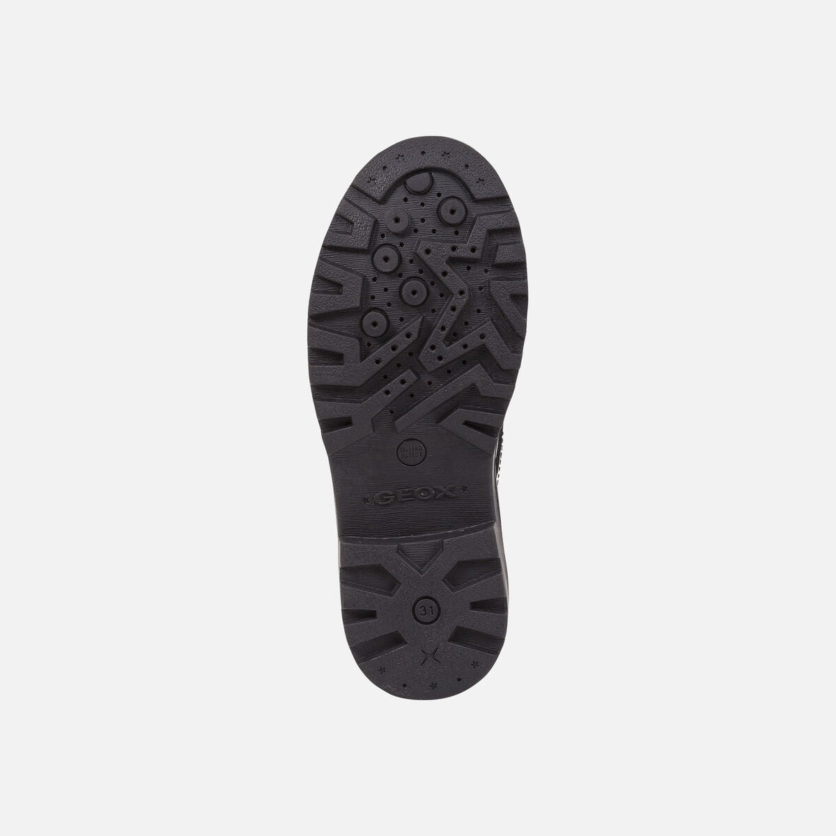 Geox J6420N Casey Girls Black Patent