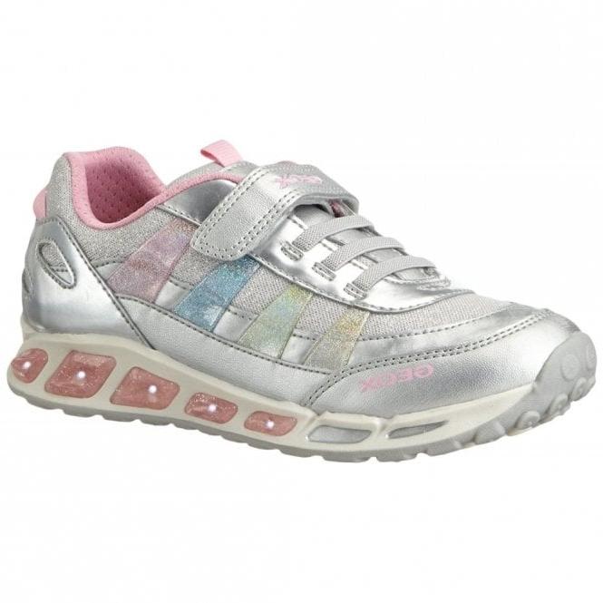 Geox J7206A J Shuttle Girl A Silver / Multicolour