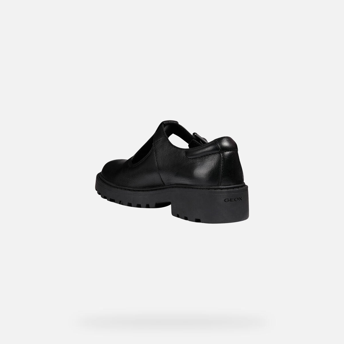 Geox J Casey J8420E Girls Black Nappa