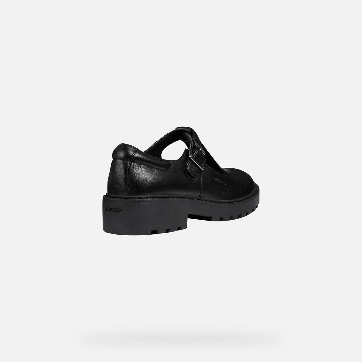 Geox J Casey J8420E Girls Black Nappa
