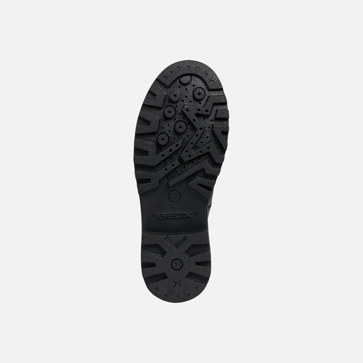 Geox J Casey J8420E Girls Black Nappa