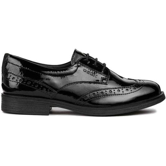 Geox J8449D Agata Girls Black Naplack