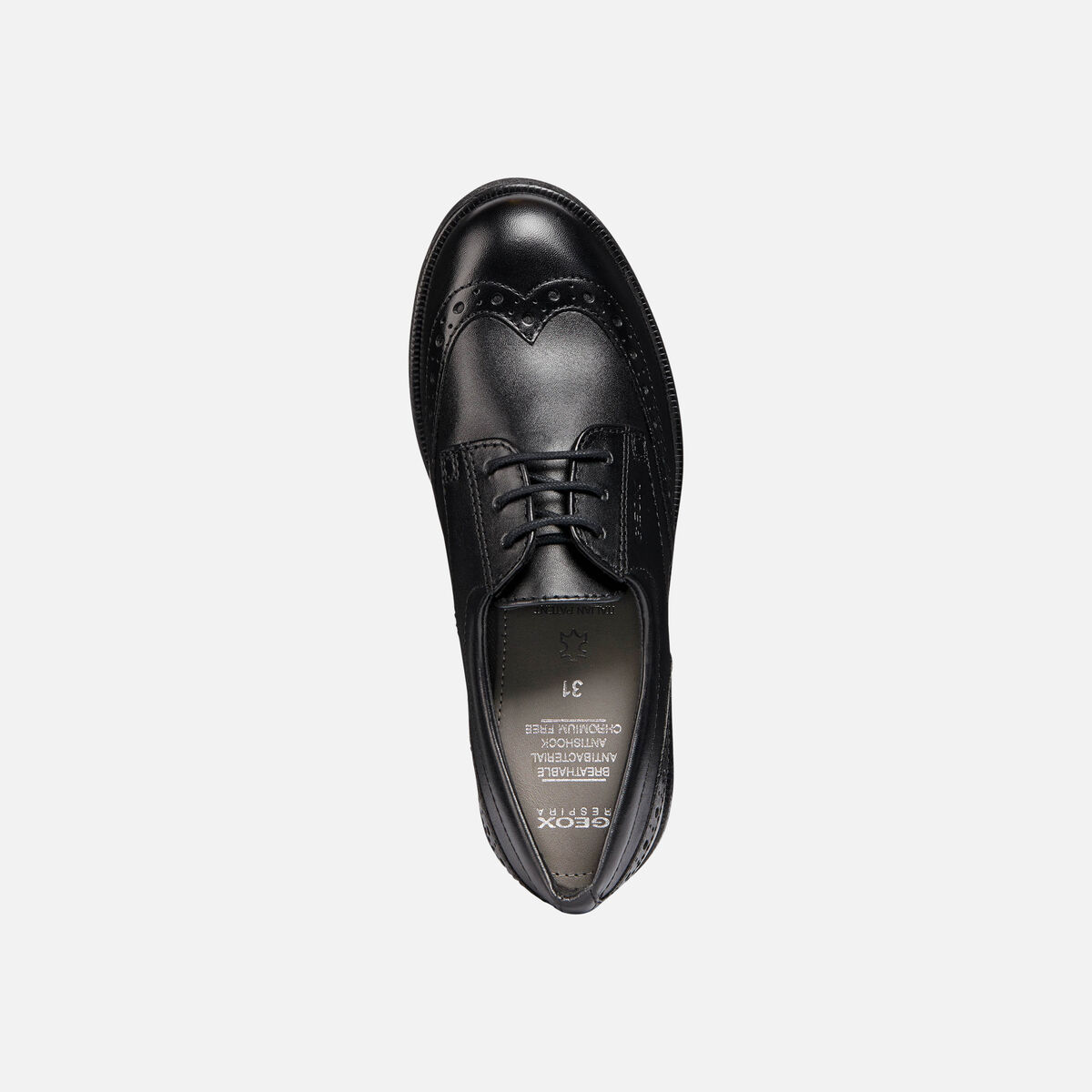 Geox J8449D Agata Girls Black Nappa