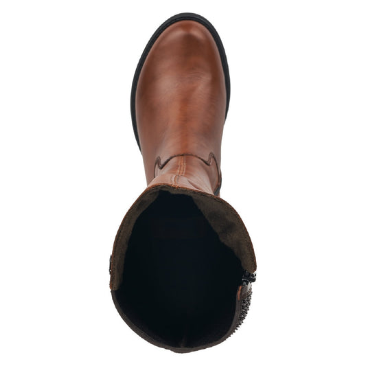 Rieker Z9591-22 Ladies Tall Brown Boot