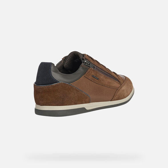 Geox Mens U254GA U Renan - Brown Leather